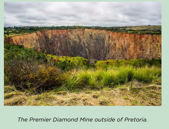 The Premier Diamond Mine outside Pretoria