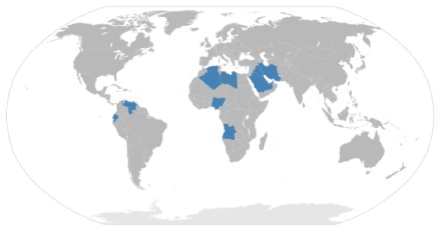 Some of the world's top oil-producing countries