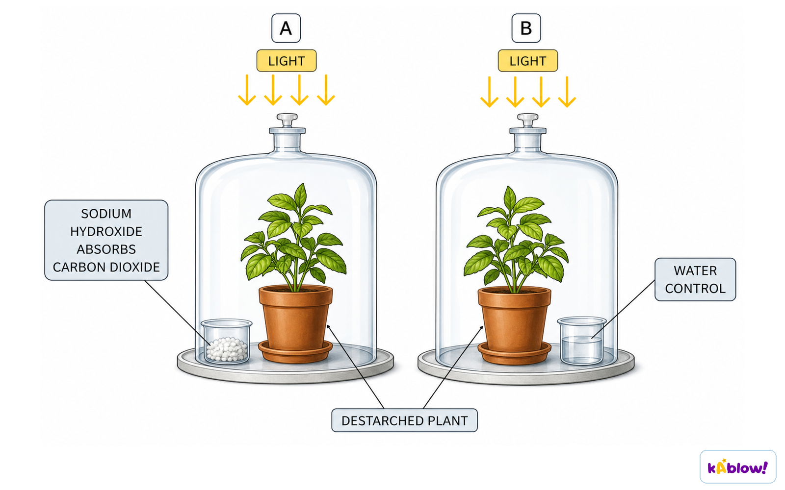 Investigating the need for carbon dioxide