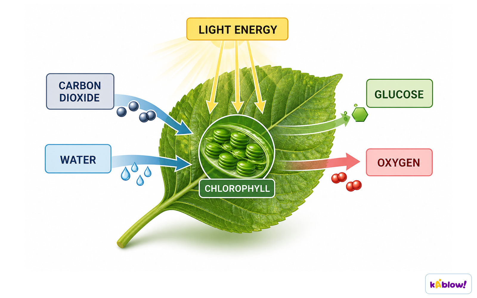 Photosynthesis word equation