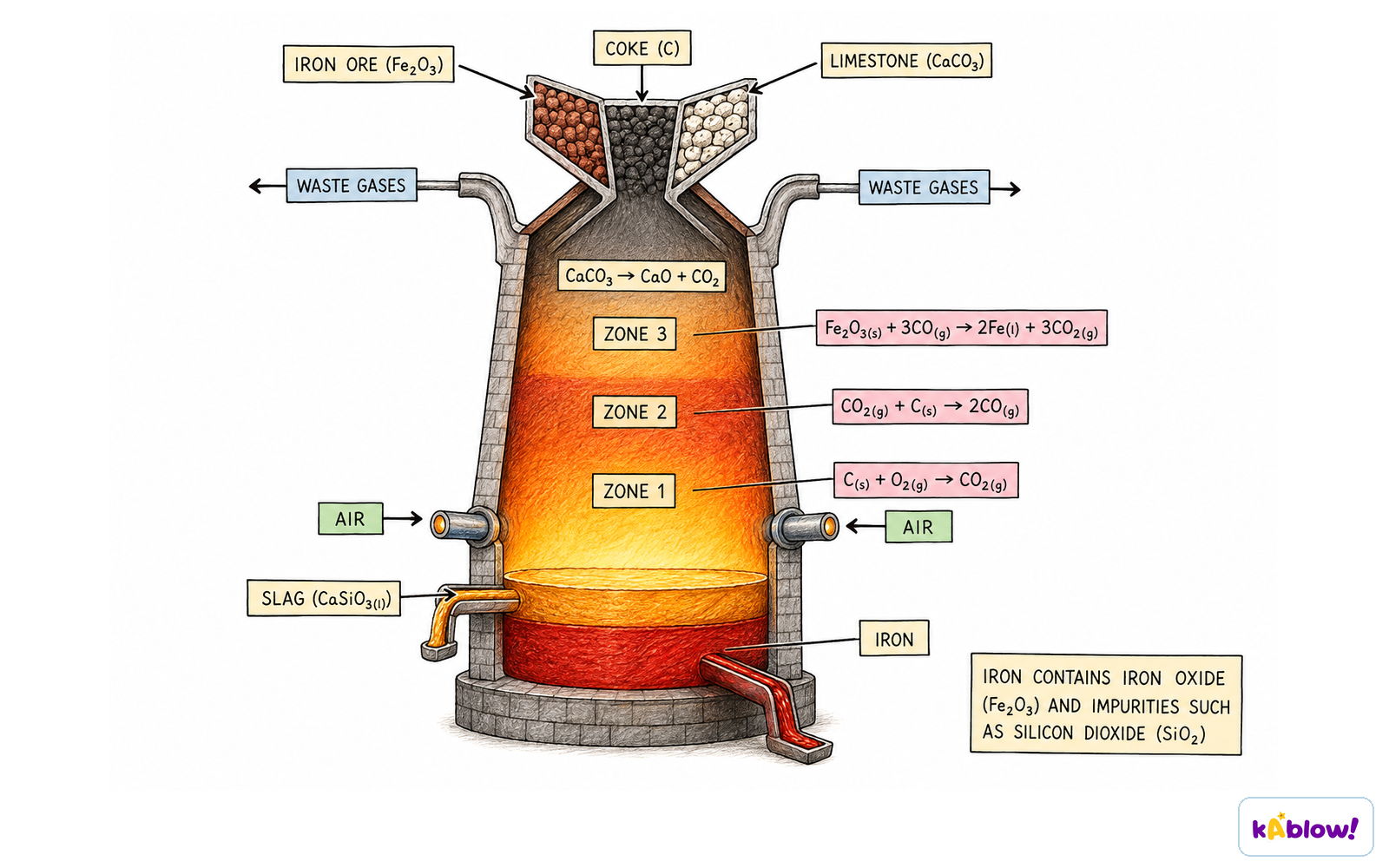 The blast furnace
