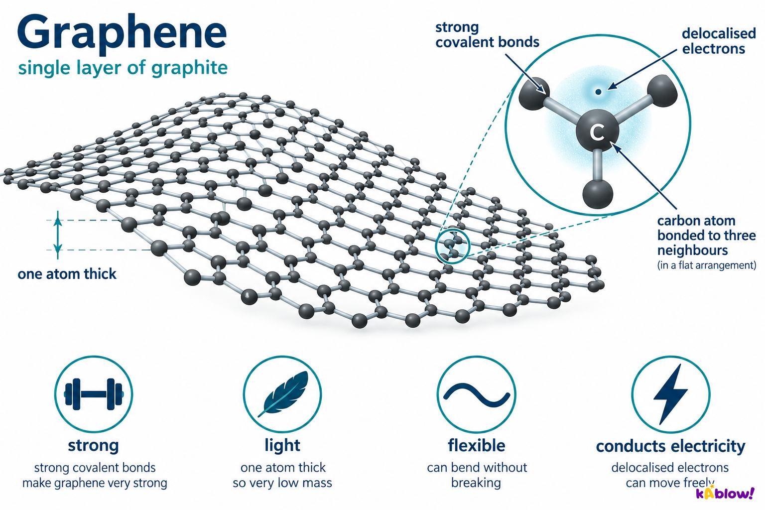 Graphene: one carbon layer