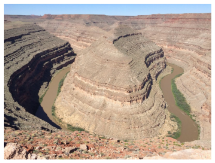 The San Juan River at Goosenecks State Park, Utah